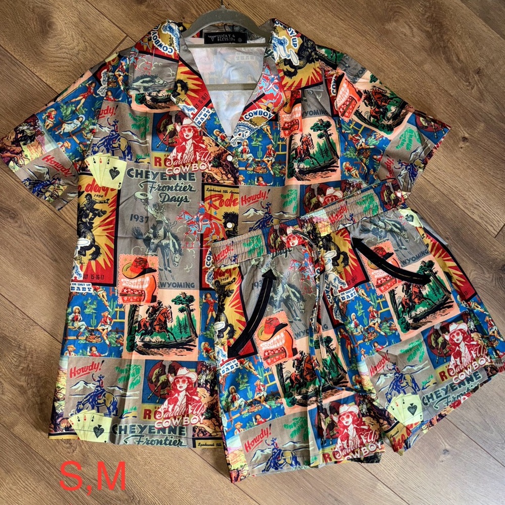 Vibrant Cowboy Women’s Set